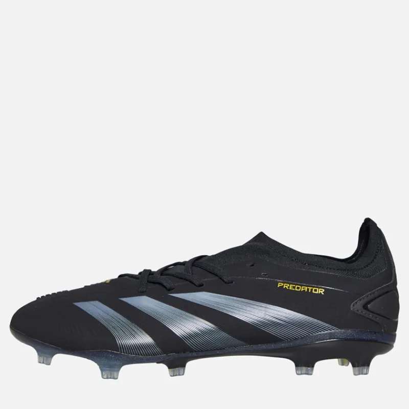 Herre Predator Pro Dark Spark Pack FG Faste Bund Fodboldstøvler Core Black/Carbon/Gold Metallic Fodboldstøvler|Fodboldstøvler