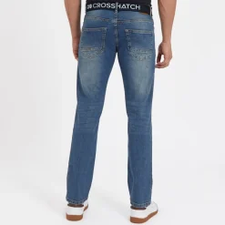 Clearance Herre Princed Jeans med lige pasform Stenvasket Jeans Og Bukser·Jeans Med Lige Ben|Jeans Og Bukser·Jeans