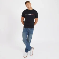 Clearance Herre Princed Jeans med lige pasform Stenvasket Jeans Og Bukser·Jeans Med Lige Ben|Jeans Og Bukser·Jeans