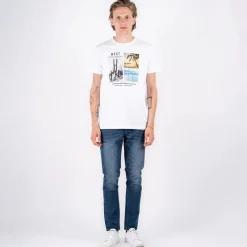 Discount Herre Radley T-shirts Hvid T-Shirts, Poloer Og Skjorter·T-Shirts Og Undertrøjer