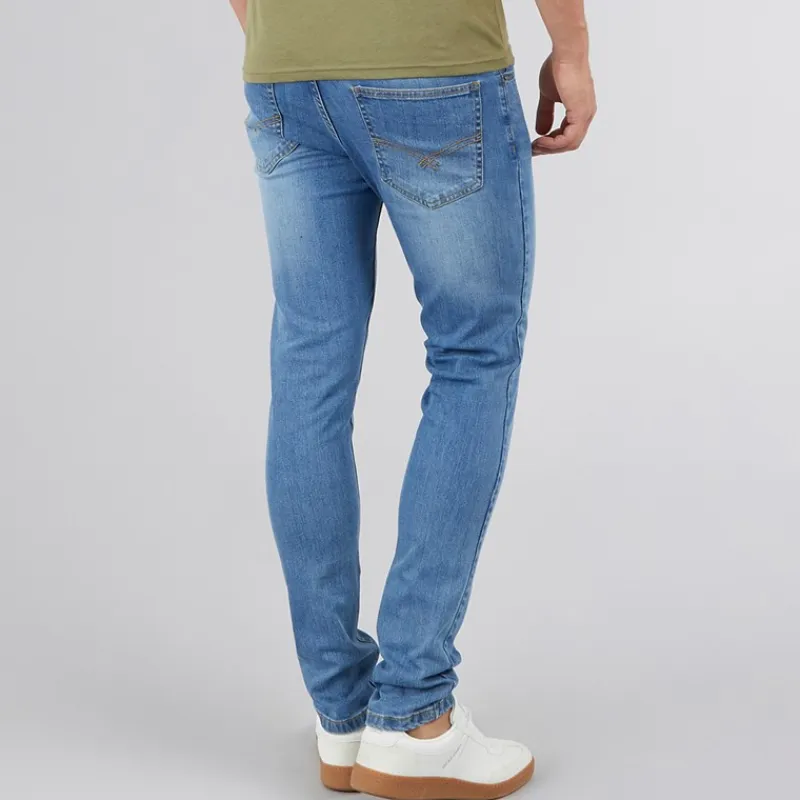 Herre Ralemo Skinny Jeans Midwash Jeans Og Bukser·Jeans