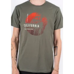 Outlet Herre Raul T-shirts Grøn T-Shirts, Poloer Og Skjorter·T-Shirts Og Undertrøjer
