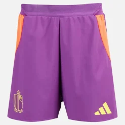 Best Herre RBFA Belgien 24/25 Autentiske udebane shorts Glory Purple Træning|Shorts Og Badetøj·Sport Shorts