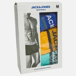 Herre Rex Ensfarvet Tre Pak Boxer Trusser Dazzling Blue/​Pool Blue/​Iceland Poppy Multipakker·Undertøj|Undertøj, Sokker Og Nattøj·Boxer Shorts