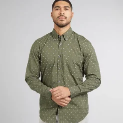 New Herre Rickert Skjorte Open Green T-Shirts, Poloer Og Skjorter·Skjorter