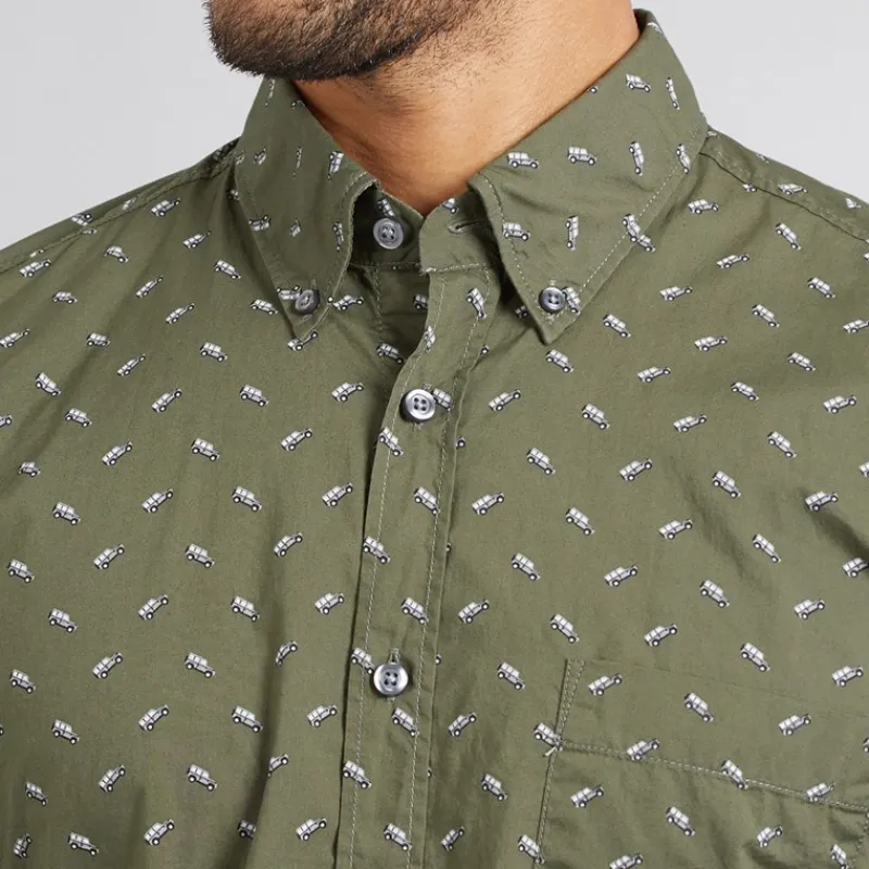 New Herre Rickert Skjorte Open Green T-Shirts, Poloer Og Skjorter·Skjorter