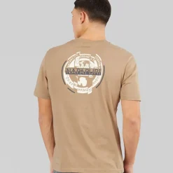 Hot Herre Rift Ryg Grafik T-shirt Beige Rocky Udendørs|T-Shirts, Poloer Og Skjorter·T-Shirts Og Undertrøjer
