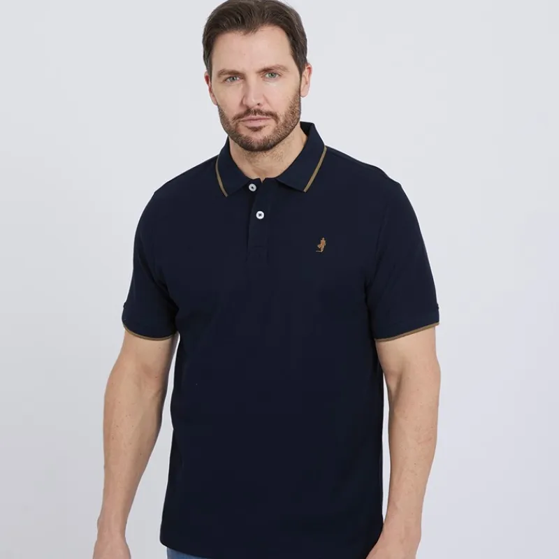 New Herre River Kortærmet poloer Flade T-Shirts, Poloer Og Skjorter·Poloer