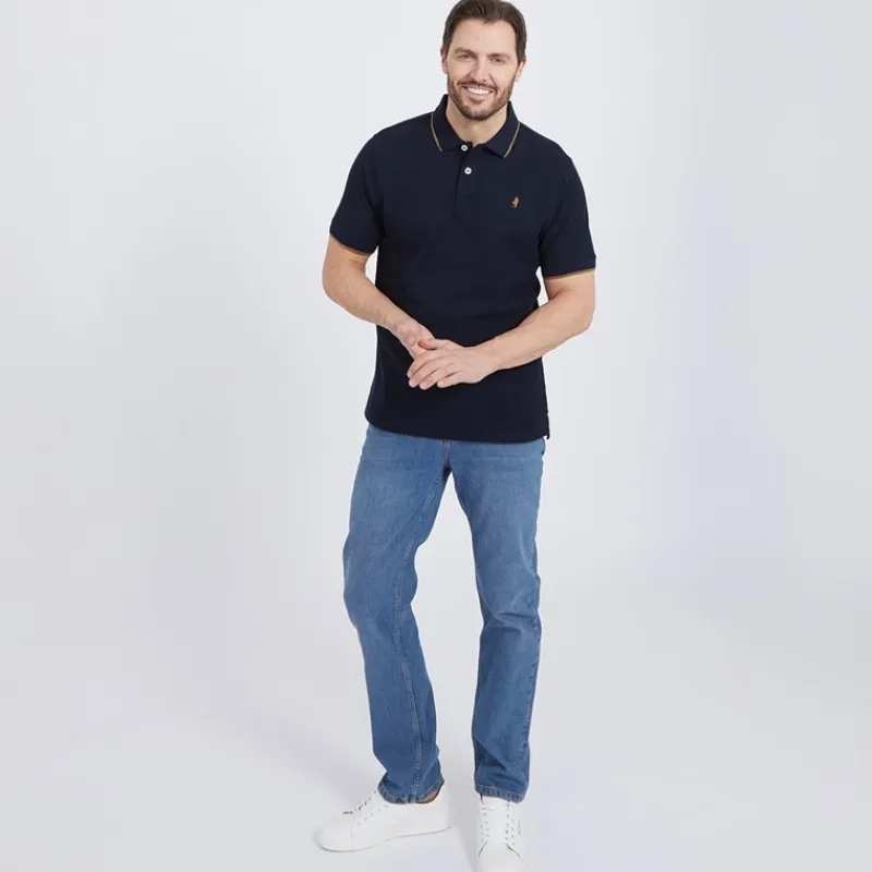 New Herre River Kortærmet poloer Flade T-Shirts, Poloer Og Skjorter·Poloer