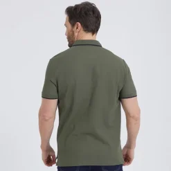 Sale Herre River Kortærmet poloer kakigrøn T-Shirts, Poloer Og Skjorter·Poloer
