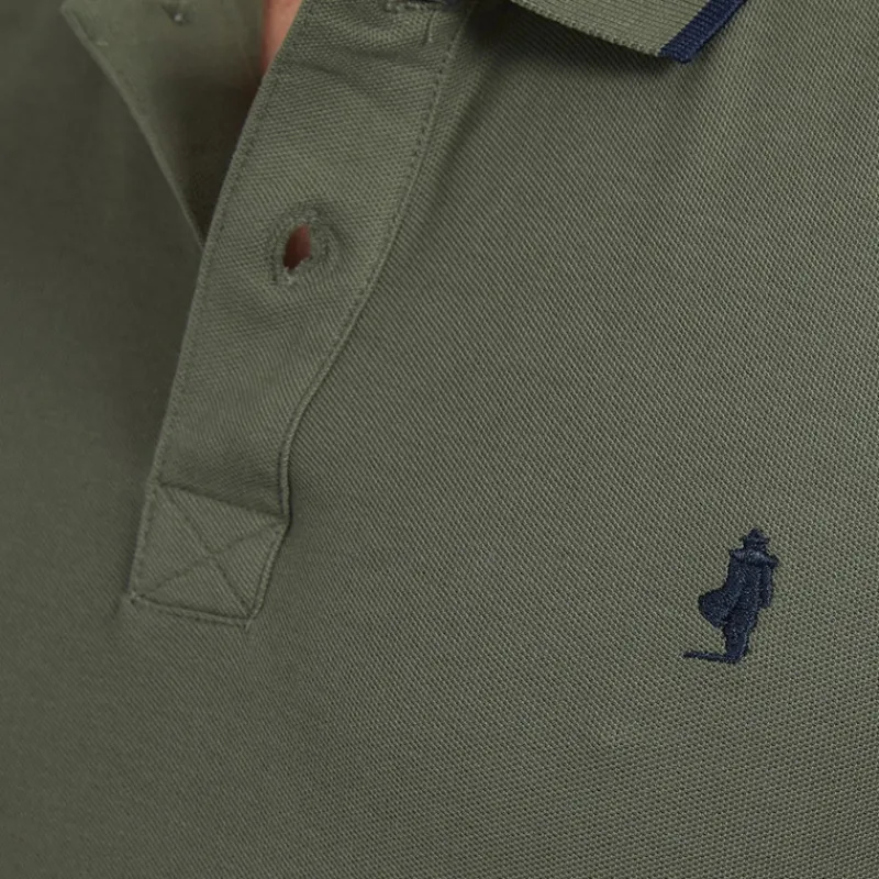 Sale Herre River Kortærmet poloer kakigrøn T-Shirts, Poloer Og Skjorter·Poloer