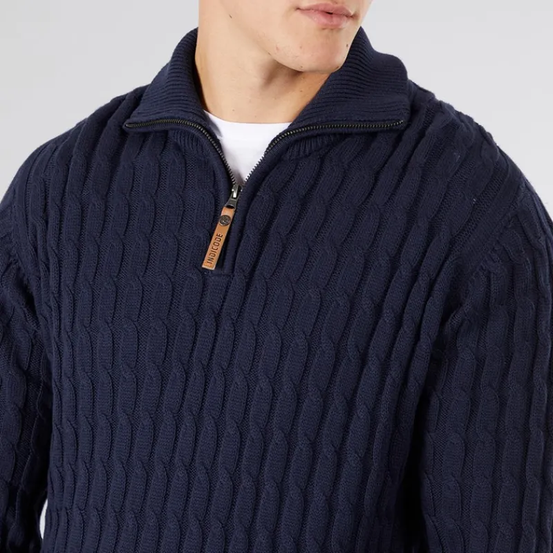 Sale Herre Rufus Jumper Mørk Navy Trøjer Og Cardigans·Trøjer
