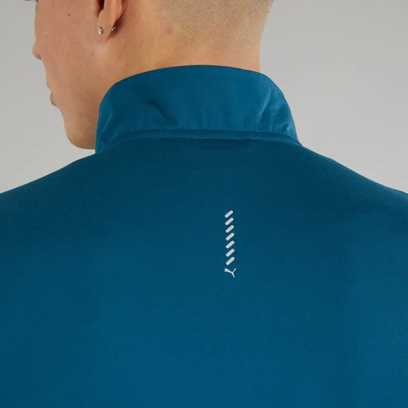 Hot Herre Run Favorit 1/4 Zip Løbe T-shirt Ocean Tropic Træning|T-Shirts Og Undertrøjer