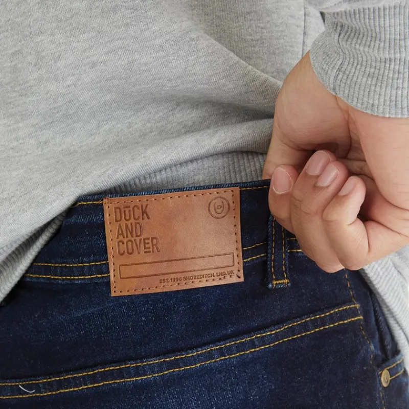 Herre Rushawn Jeans med afslappet pasform Mørk vask Jeans Og Bukser·Jeans
