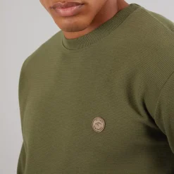 Herre Salupe Sweatshirt Mørk Oliven Hættetrøjer Og Sweatshirts·Sweatshirts
