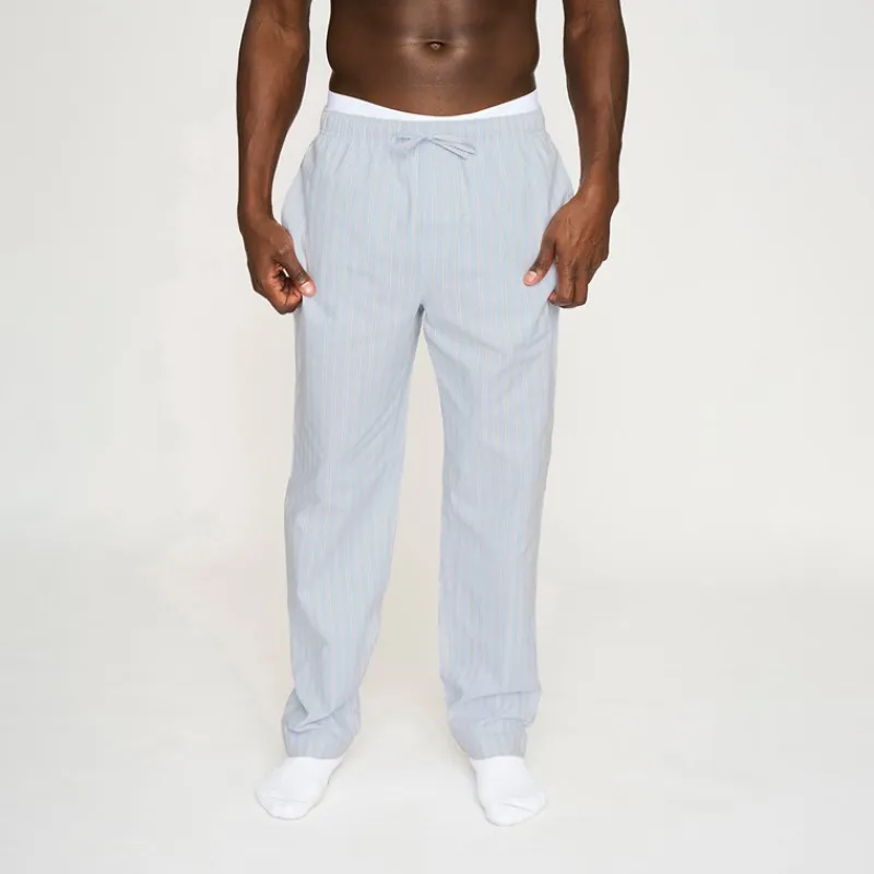 Best Herre Sandman Pyjamasbukser Blå Undertøj, Sokker Og Nattøj·Nattøj