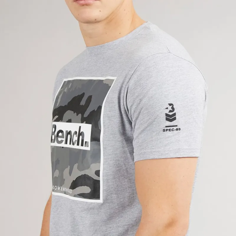 Discount Herre Sanlo T-shirt og shorts sæt Grå Melange Træningsdragter Og Joggingbukser·Træningsdragter|T-Shirts, Poloer Og Skjorter·Sæt