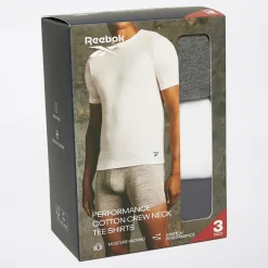 Hot Herre Santo Tre Pakke T-shirts Navy /​ Gråmeleret /​ Hvid T-Shirts Og Undertrøjer|T-Shirts, Poloer Og Skjorter·Multipakker
