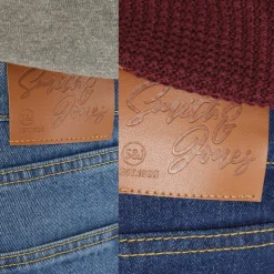 New Herre Sazzi To-pak Straight Fit Jeans Mørk Vask/​Stenvask Jeans Og Bukser·Jeans Med Lige Ben|Jeans Og Bukser·Jeans