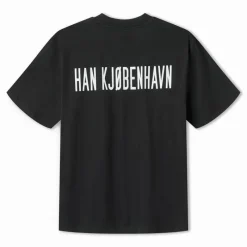 Sale Herre Script Logo Boxy T-Shirt T-Shirts, Poloer Og Skjorter·T-Shirts Og Undertrøjer
