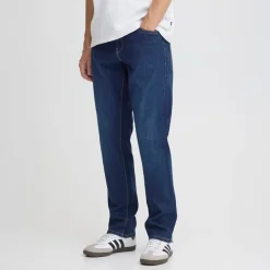 Herre Sdryder Denim Jeans Dark Blue Denim Jeans Og Bukser·Jeans Med Lige Ben|Jeans Og Bukser·Jeans