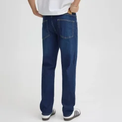 Herre Sdryder Denim Jeans Dark Blue Denim Jeans Og Bukser·Jeans Med Lige Ben|Jeans Og Bukser·Jeans