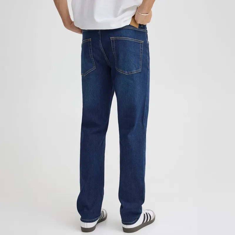 Herre Sdryder Denim Jeans Dark Blue Denim Jeans Og Bukser·Jeans Med Lige Ben|Jeans Og Bukser·Jeans