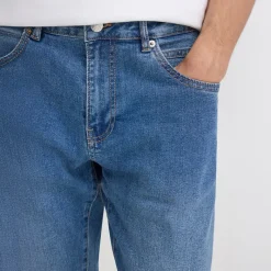 New Herre Sdryder Denim Jeans Middle Vintage Blue Denim Jeans Og Bukser·Jeans Med Lige Ben|Jeans Og Bukser·Jeans