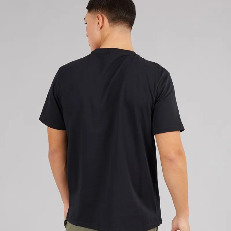 Discount Herre Selk Lomme T-shirt Sort Udendørs|T-Shirts, Poloer Og Skjorter·T-Shirts Og Undertrøjer