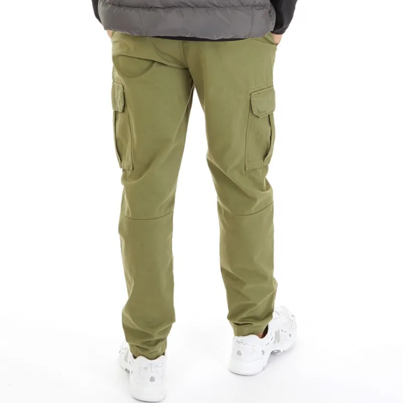 Outlet Herre Sergei Cargo Bukser Oliven Jeans Og Bukser·Cargobukser|Jeans Og Bukser·Bukser