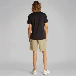 Best Herre Shadow Logo T Shirt CK Sort T-Shirts, Poloer Og Skjorter·T-Shirts Og Undertrøjer