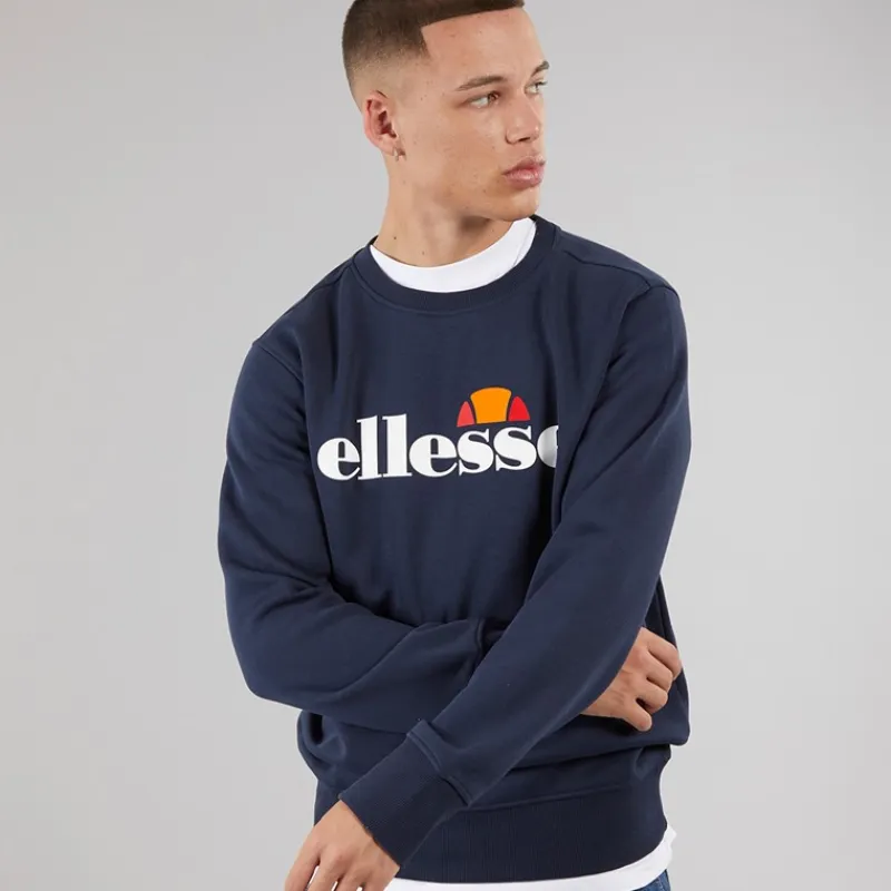 New Herre Sikanni Sweatshirt Navy Træning|T-Shirts Og Undertrøjer