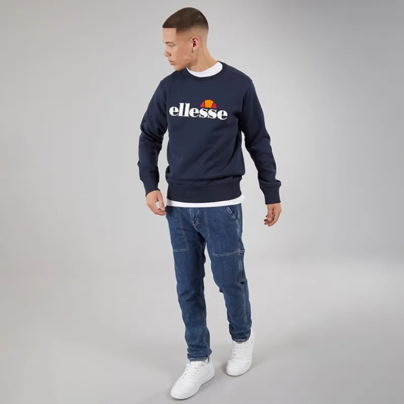 New Herre Sikanni Sweatshirt Navy Træning|T-Shirts Og Undertrøjer