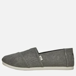 Outlet Herresko Canvas Espadriller Sort Distressed Lærredgummisko|Lærredgummisko