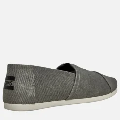 Outlet Herresko Canvas Espadriller Sort Distressed Lærredgummisko|Lærredgummisko