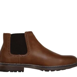 Sale Herresko Chelsea Støvler Tan Eastside Brogue Støvler|Støvler