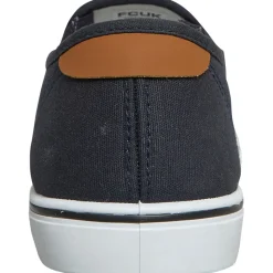 Outlet Herresko FCUK Deck Slip On Canvas Pumps Blå Lærredgummisko|Lærredgummisko