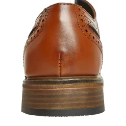 Outlet Herresko Terrence Oxford Brogue Tan Burnish/​Navy Sko|Sko