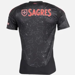 Online Herre SLB Benfica 24/​25 udebanetrøje Sort Træning|T-Shirts Og Undertrøjer