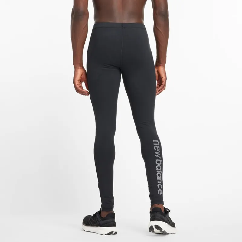 Online Herre Sleek NB Dry Reflekterende Løbe Tight Leggings Sort Træningsbukser|Træning
