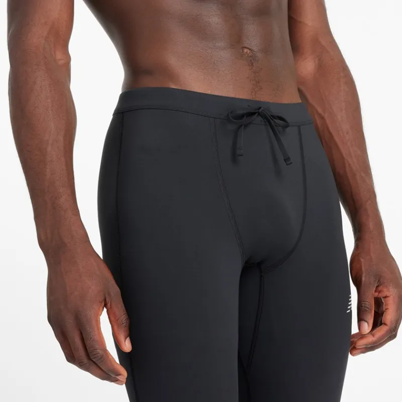 Online Herre Sleek NB Dry Reflekterende Løbe Tight Leggings Sort Træningsbukser|Træning