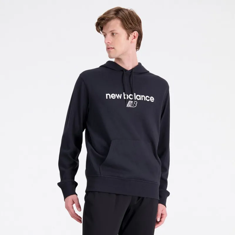 Discount Herre Sport Logo Hættetrøje Sort Træning|T-Shirts Og Undertrøjer