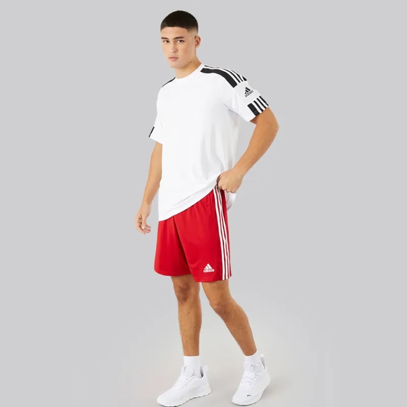 Hot Herre Squadra 21 Shorts Team Power Rød/Hvid Træning|Shorts Og Badetøj·Sport Shorts