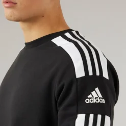 New Herre Squadra 21 Sweatshirt Sort/Hvid Træning|T-Shirts Og Undertrøjer