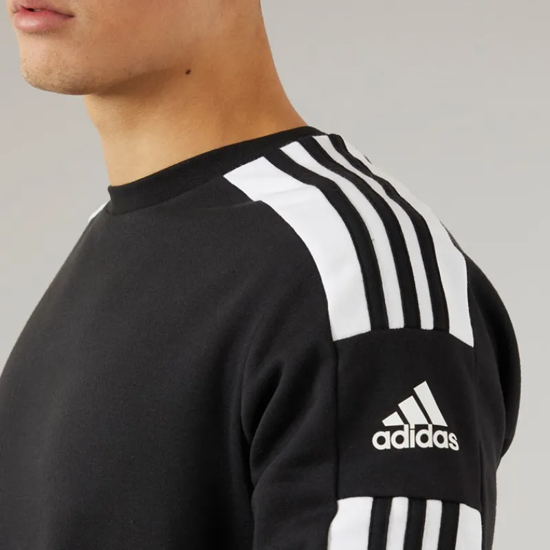 New Herre Squadra 21 Sweatshirt Sort/Hvid Træning|T-Shirts Og Undertrøjer