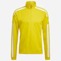 Outlet Herre Squadra 21 træningstop Team Yellow/​Hvid Træning|T-Shirts Og Undertrøjer