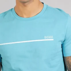 Sale Herre Stormfisk T-shirt Light/Pastel Blue T-Shirts, Poloer Og Skjorter·T-Shirts Og Undertrøjer