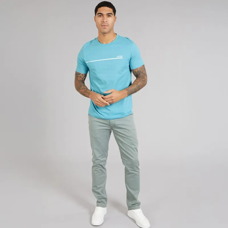 Sale Herre Stormfisk T-shirt Light/Pastel Blue T-Shirts, Poloer Og Skjorter·T-Shirts Og Undertrøjer