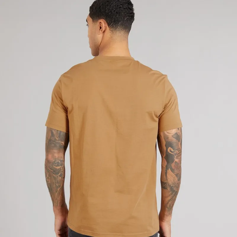 Discount Herre Stormfisk T-shirt Medium Beige T-Shirts, Poloer Og Skjorter·T-Shirts Og Undertrøjer