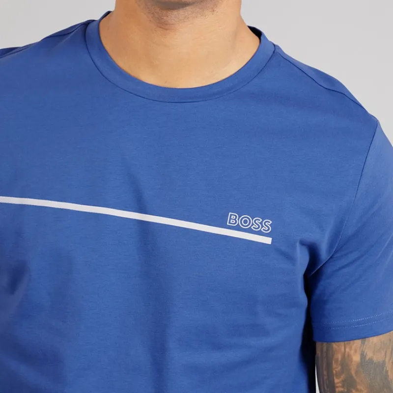 Discount Herre Stormfisk T-shirt Open Blue T-Shirts, Poloer Og Skjorter·T-Shirts Og Undertrøjer